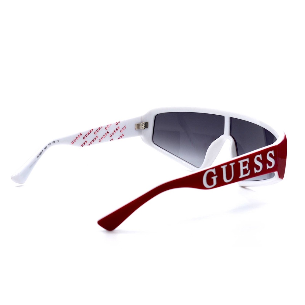 NEW GUESS GU7695-S/S 66B RED GREY LENS AUTHENTIC SUNGLASSES - Picture 6 of 11